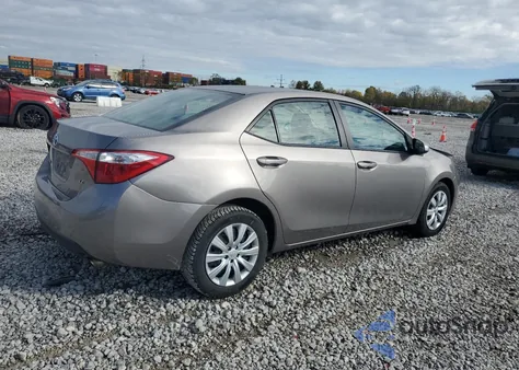 2015 Toyota Corolla L z USA, uszkodzony, nr VIN 2T1BURHE5FC279168